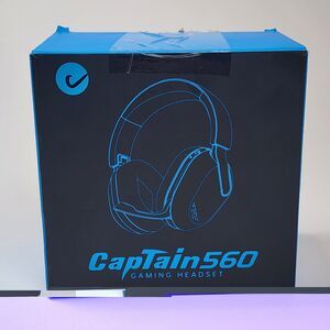 Captain 560 Wireless Gaming Headset Xbox PS5 PC Bluetooth White Tested